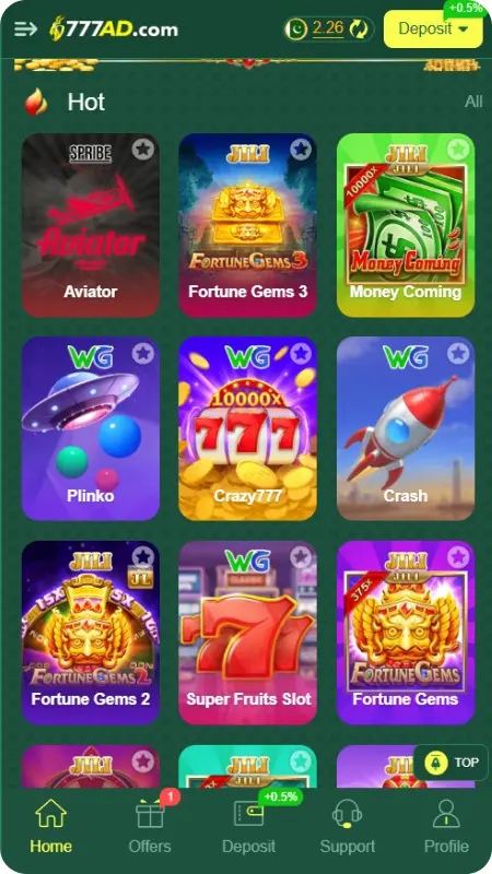 Ad777 Game Download 2026 Best Earning App APK
