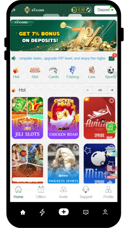 Z7 GAME DOWNLOAD APK | BEST EARNING APP PAKISTAN