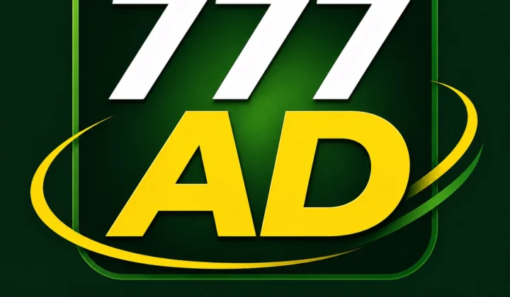 Ad777 game logo with 777 AD text and OfficialGamesAPK branding on green background